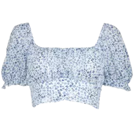 Frilled blouse