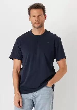 Donkerblauwe G-STAR RAW T-shirt NIFOUS R T