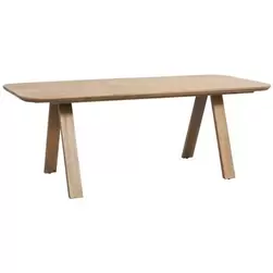 Eetkamertafel Mandy - mangohout - 75x220x94 cm
