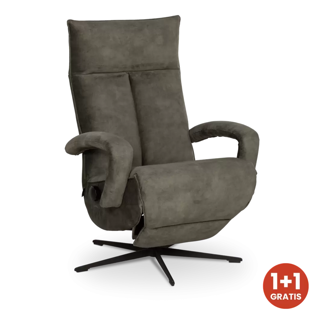 Relaxfauteuil (handmatig) Estate (1+1 GRATIS) - Adore Hunter(OP=OP)