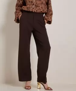 wide fit broek scuba instap
