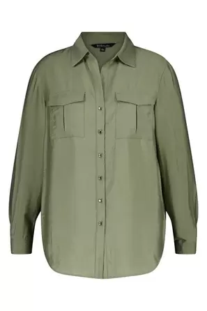 Blouse met zakken