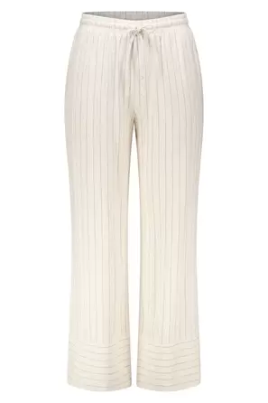 Broek met krijtstrepen