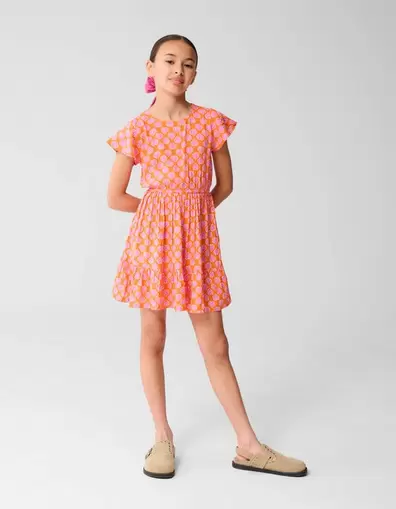 Schelpen Jurk Oranje