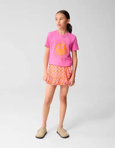 Schelpen Skort Oranje