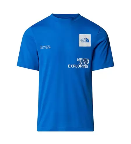 The North Face Men Mountain Foundation Coordinates T-Shirt