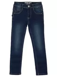 Jog jeans donkerblauw maat 92 t/m 128