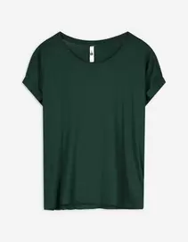 T-shirt - Viscosemix - groen
