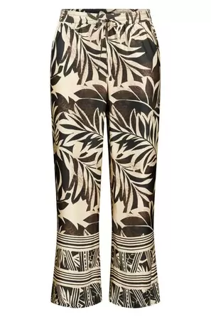 Broek met print