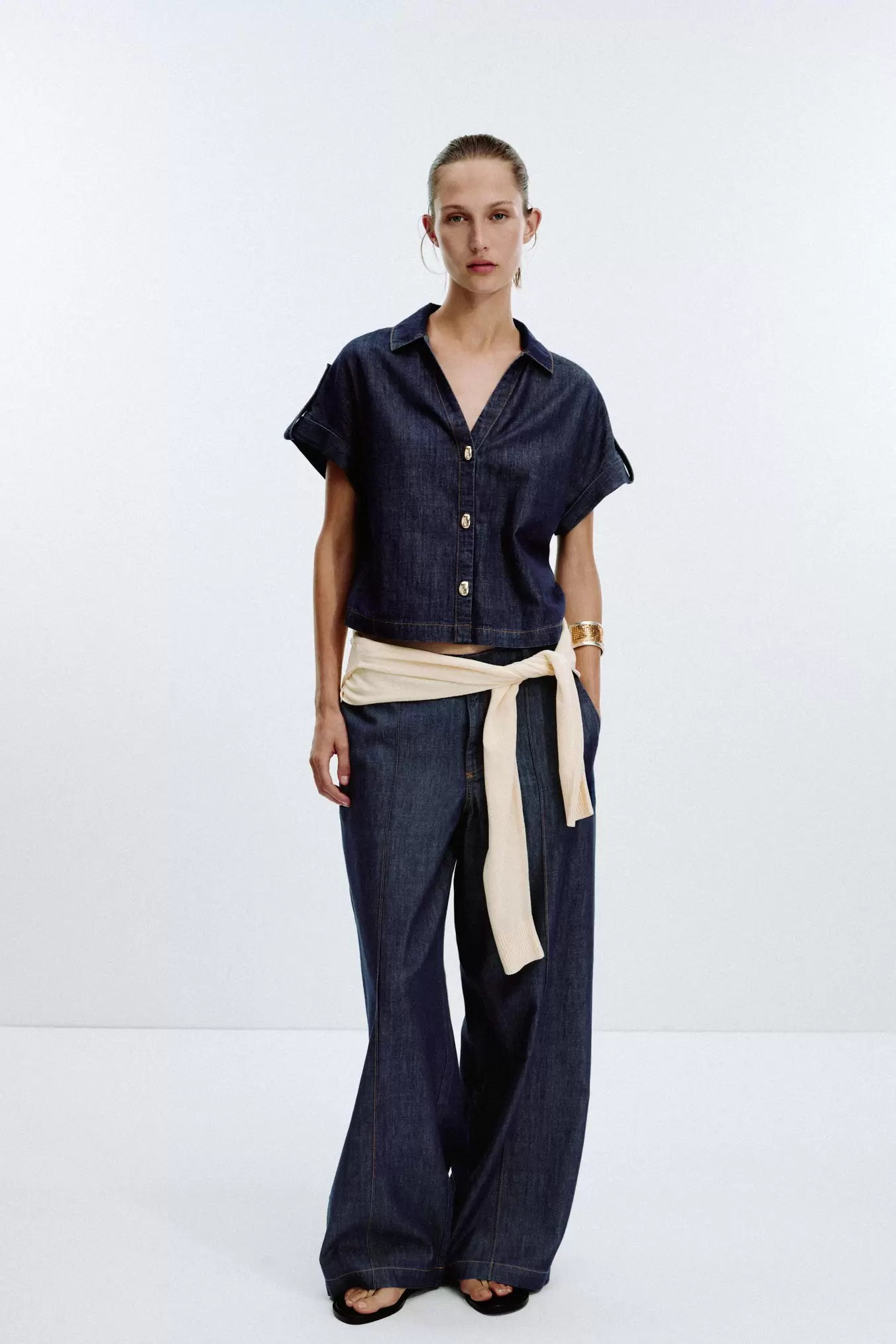 JEANS Z1975 WIDE LEG NERVIO