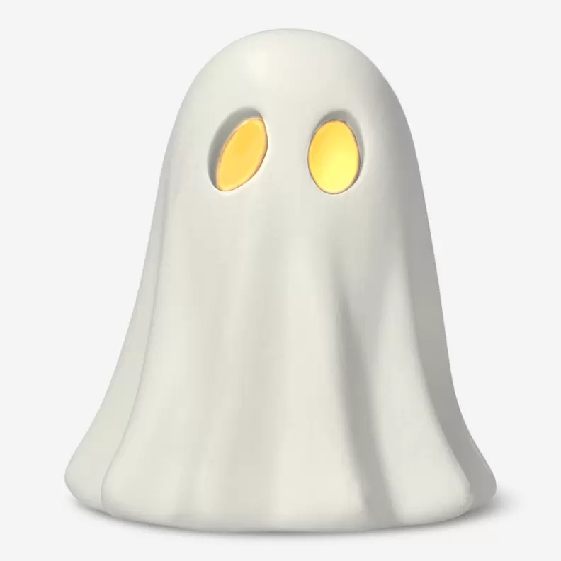 Wit lichtgevend spook - groot