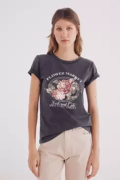 "Flower market" T-shirt