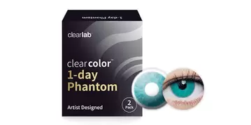 Clearcolor 1-Day Phantom Blue Walker