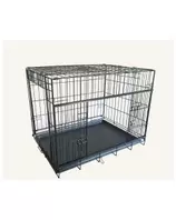 Adori Bench Met 2 Schuifdeuren Zwart - Hondenbench