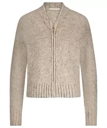 By-Bar wolmix vest met rittssluiting Jonas Zip