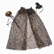 Gold Star Witch Dress Up Set - 3 Pack