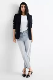 Mom jeans - high waist - LYCRA®