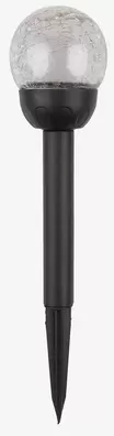 Solarlamp SVARTAND Ø8xH35cm zwart