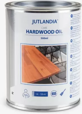 Houtolie JUTLANDIA voor hardhout 0,5L