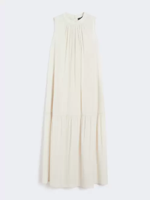Cotton-blend canvas dress