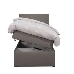 Boxcombinatie met opbergruimte Orebro 4-delig &ndash; taupe &ndash; 90x200 cm