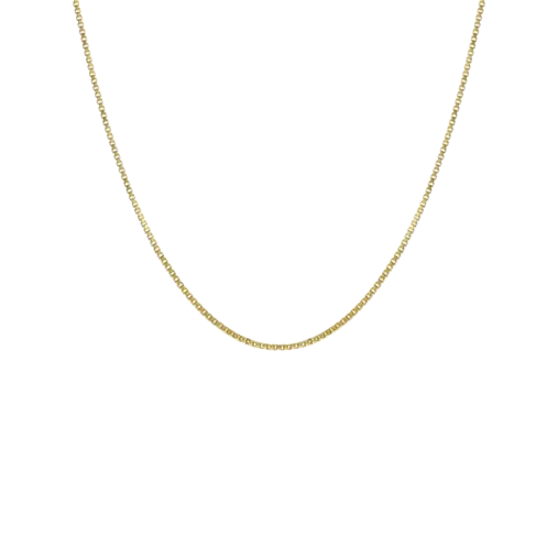 14 karaat geelgouden ketting venetiaans 0,45mm