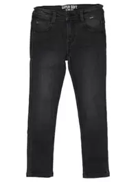 Jog jeans zwart maat 92 t/m 128