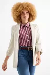 Long blazer- regular fit