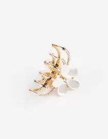 Haarspeld - Metallic details - goud