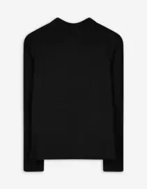 Longsleeve - Col - zwart