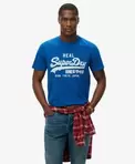 Workwear T-shirt met vintage logo