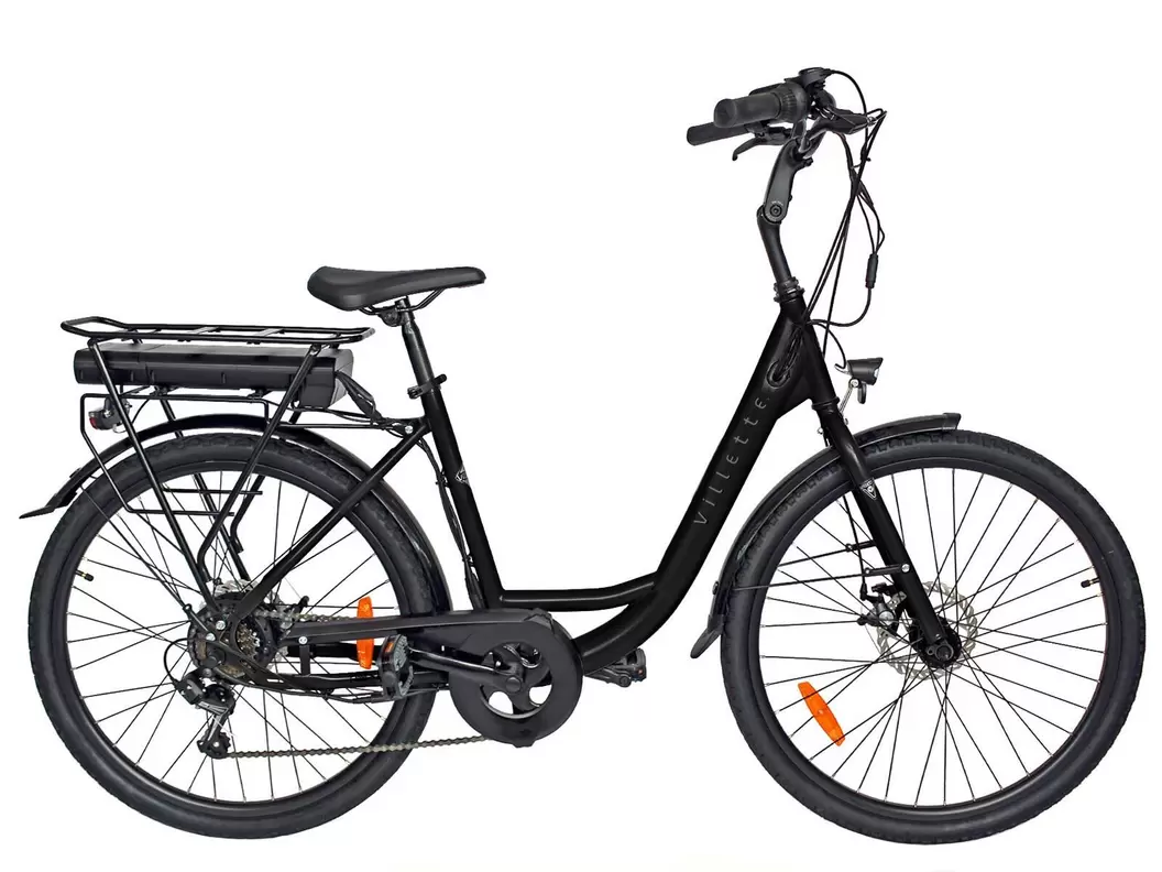 VILLETTE Villette le Debutant Plus dames e-bike 7.8Ah 7Sp 26 inch Glossy Black
