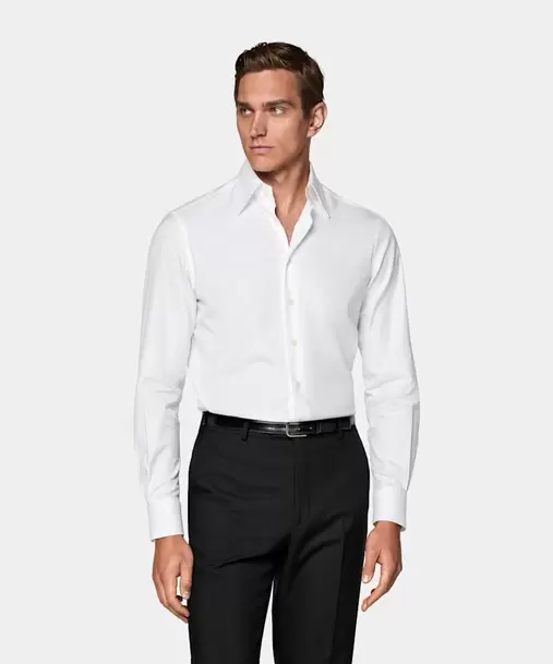 White Point Collar Shirt