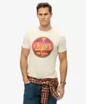 Gasoline Relaxed T-Shirt met print