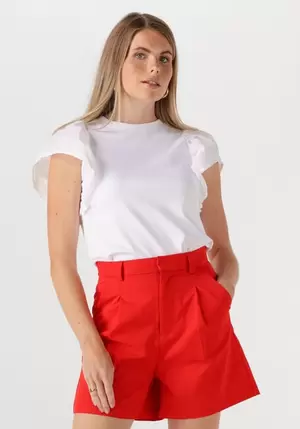 Witte JANSEN AMSTERDAM T-shirt FELIPA SHIRT CO 129
