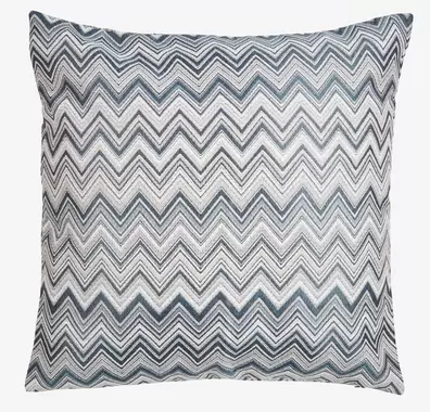 Kussenhoes MARIGRAS 50x50 blauw/grijs