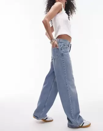 Wide Leg Fit Jeans