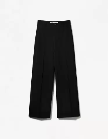 Wide leg broek