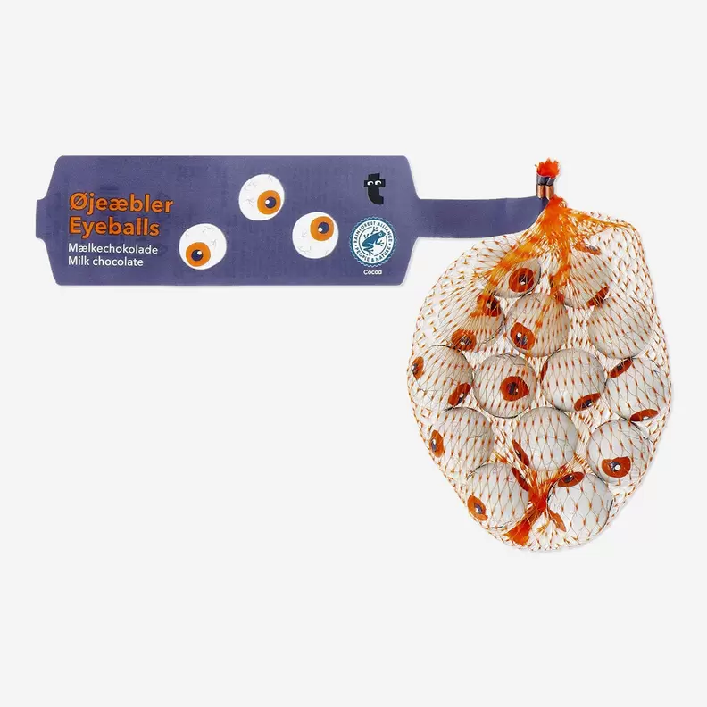 Halloween chocolade ogen