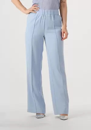 Lichtblauwe ANOTHER LABEL Pantalon ESTELLE PANTS