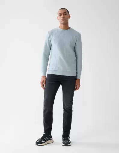 Slim Fit Jeans Washed Black L32