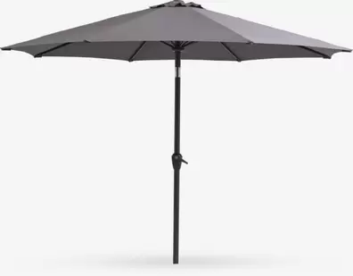 Marktparasol HALK Ø300 donkergrijs