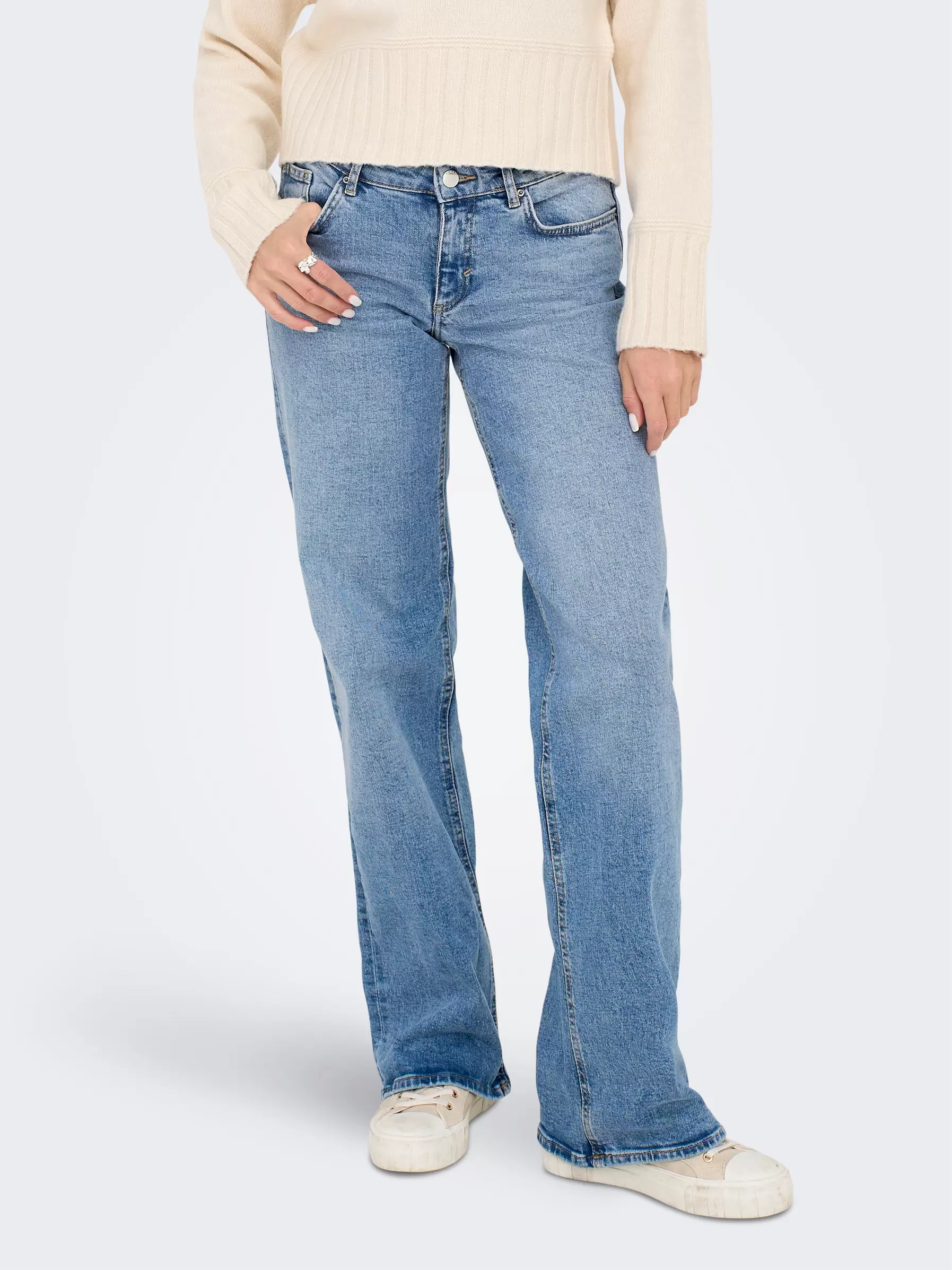 ONLJUICY Low waist Wide fit Jeans