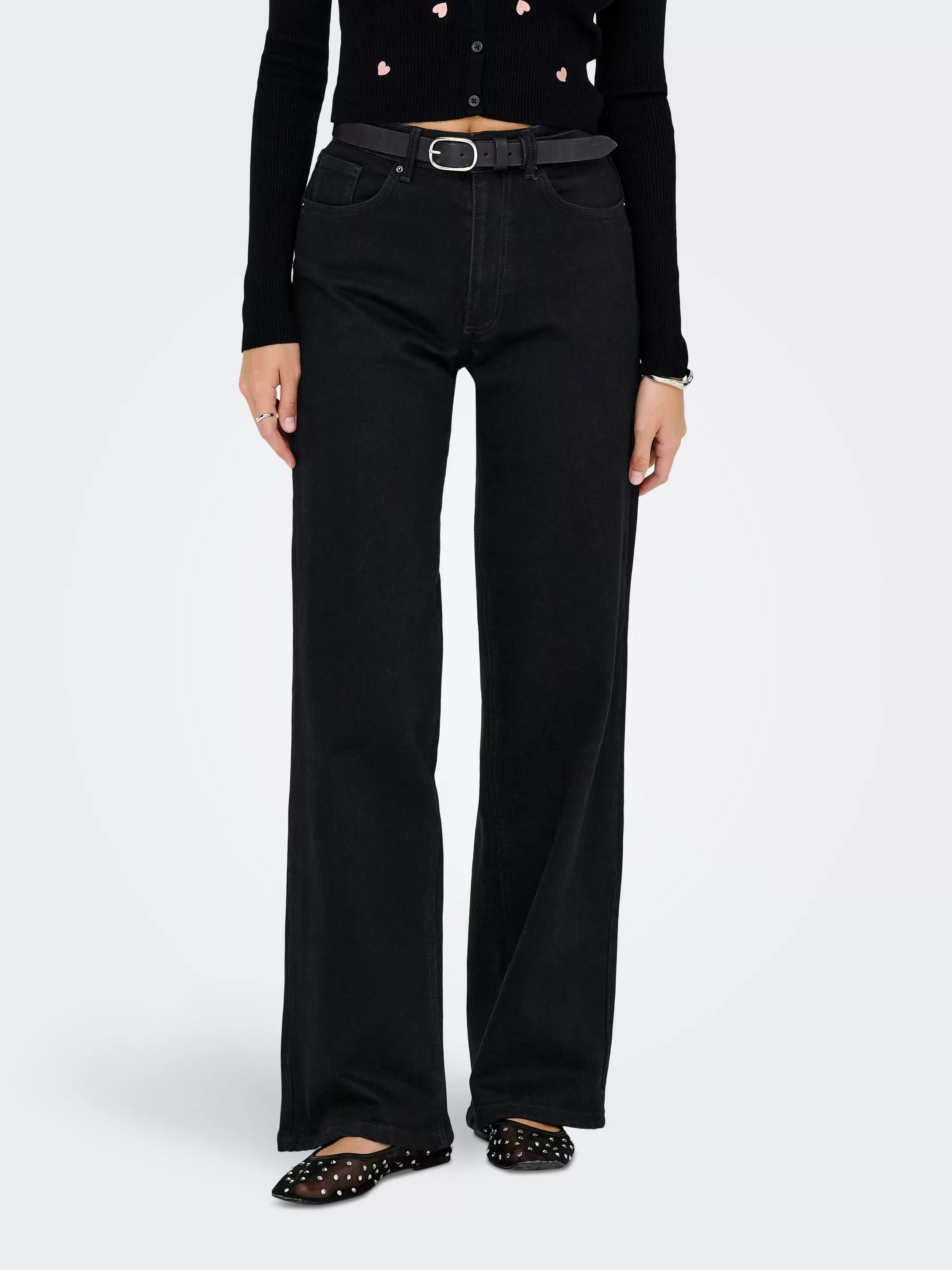 ONLJUICY High waist Wide leg fit Jeans