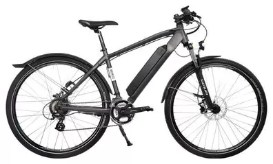 BICYKLET Bicyklet Joseph Elektrische Hybride Fiets Shimano Altus 7V 417 Wh 700 mm Zwart G