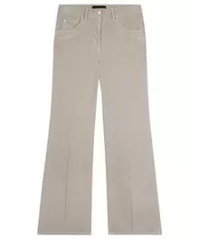 Luisa Cerano flared broek velvet