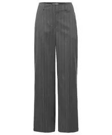 Raffaello Rossi wide leg broek lurex streep Anais