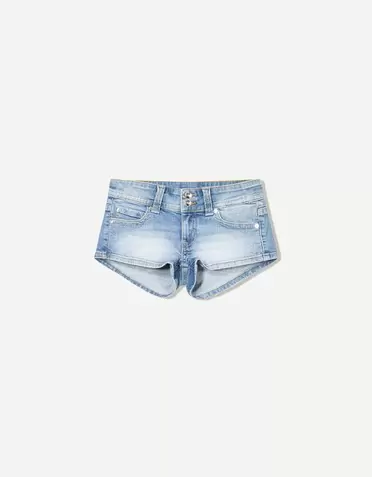 Mini denim short