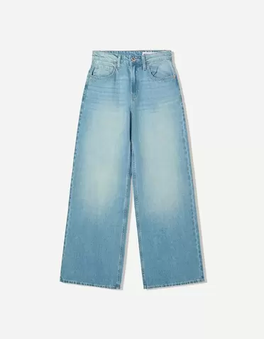Jeans met wijde pijpen