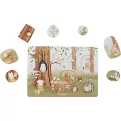 Little Dutch Geluidenpuzzel Hout Forest Friends